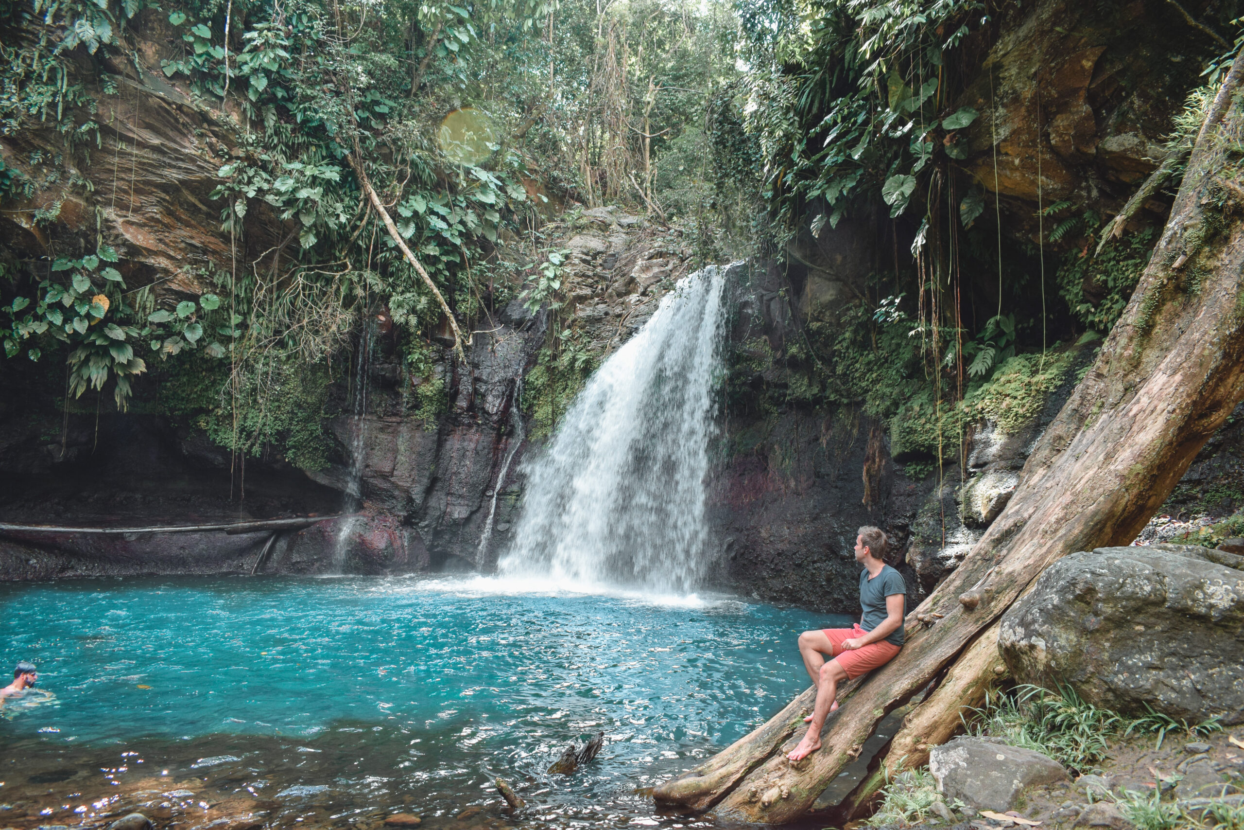 Guadeloupe waterfall