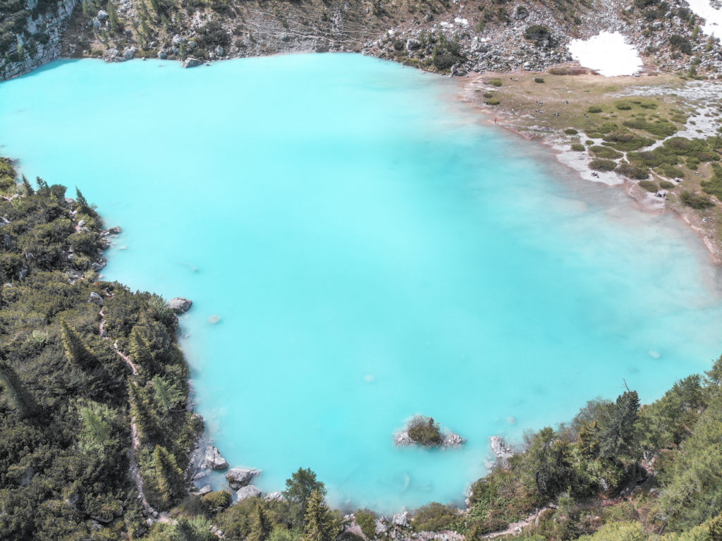 caminata lago di sorapis