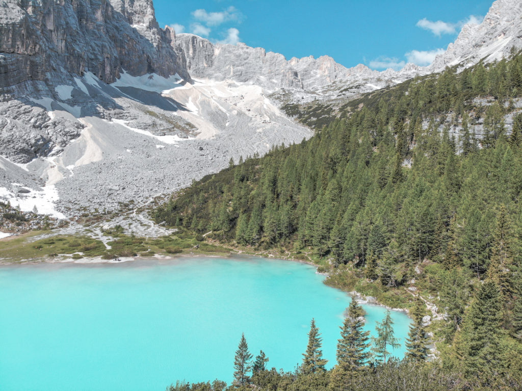 caminata lago di sorapis