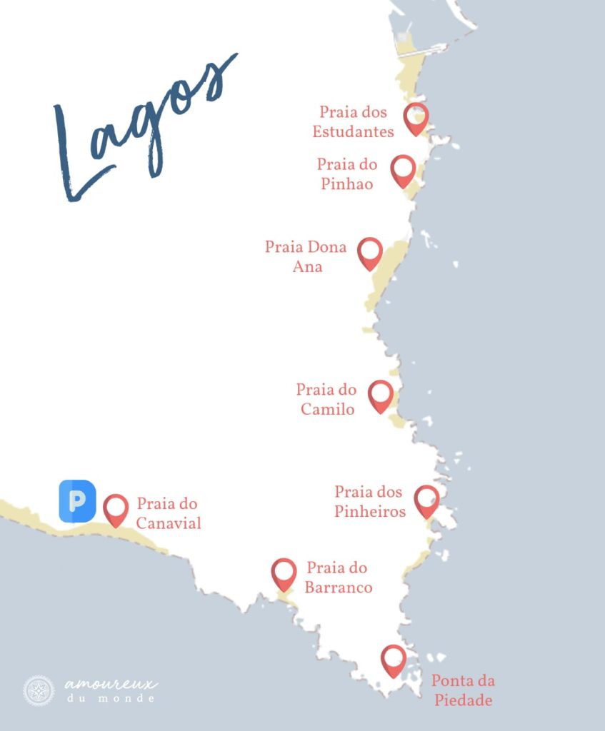 map Lagos Portugal