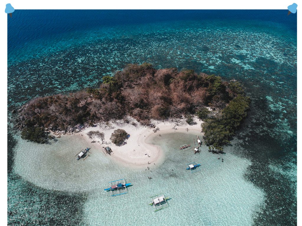 playa de la isla coron