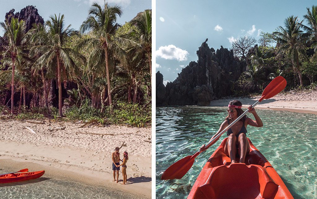 beach in el nido