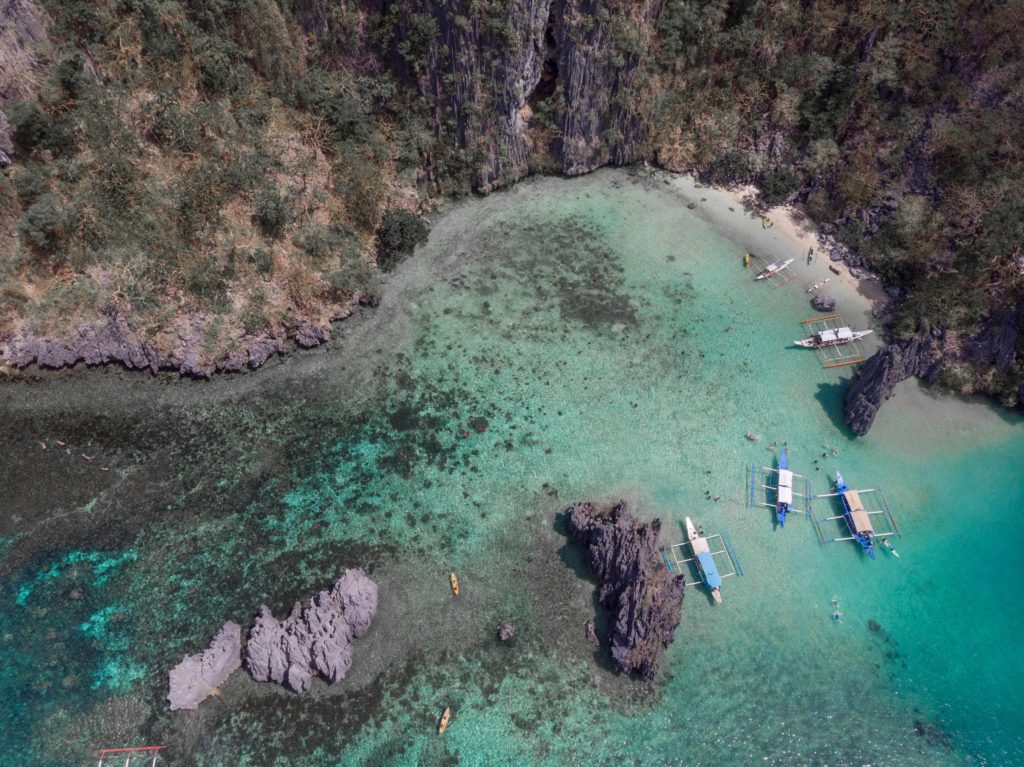 viaje en barco el nido