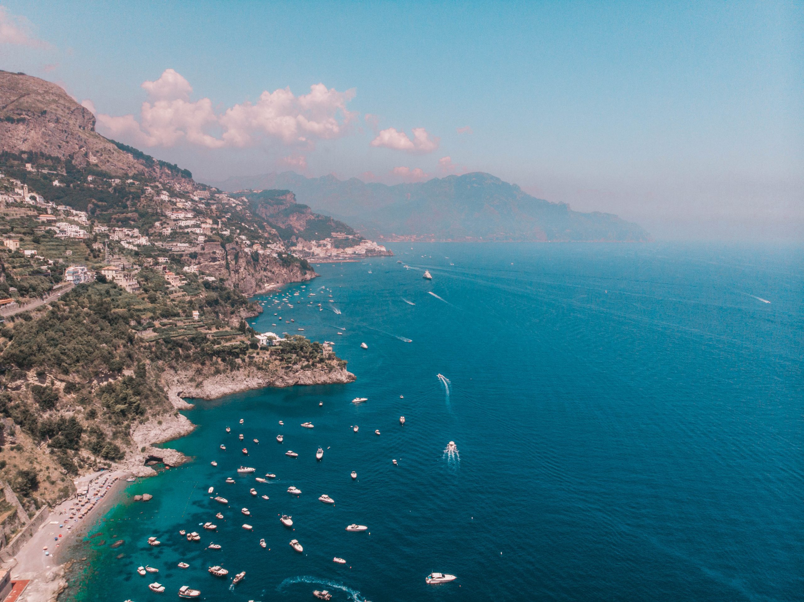 The breathtaking Amalfi Coast