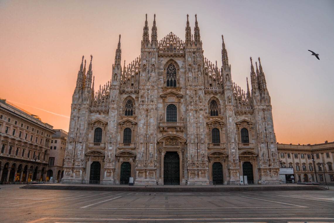 lever de soleil Duomo