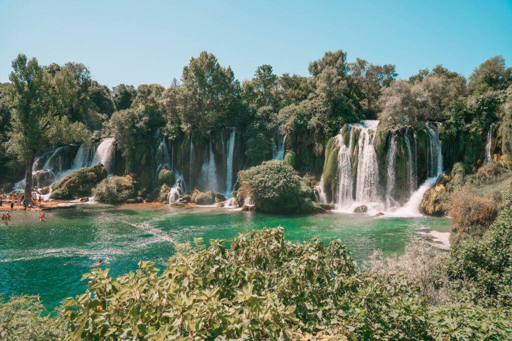 Kravica waterfall bosnia