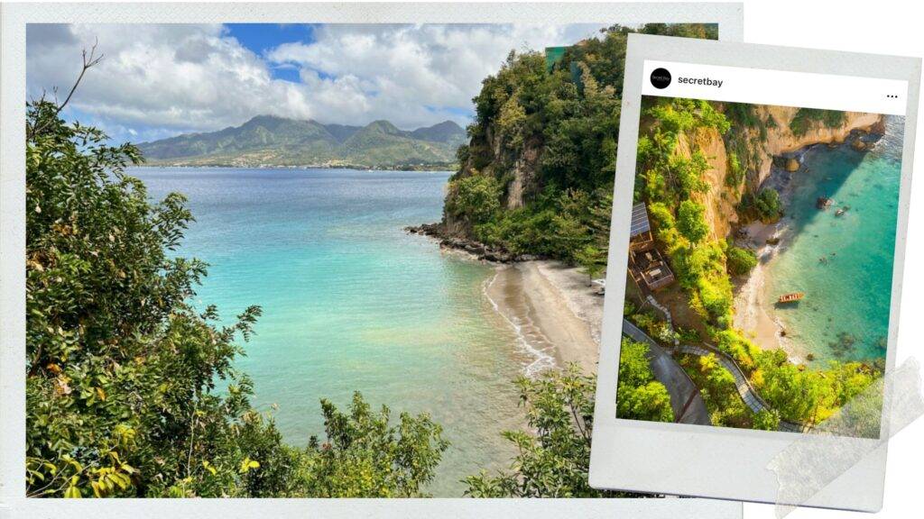 playa secreta Dominica