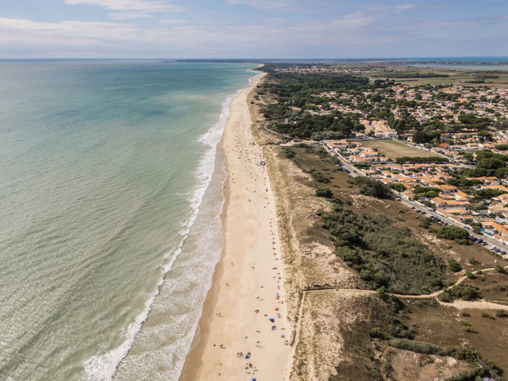 Beautiful beach island of Ré