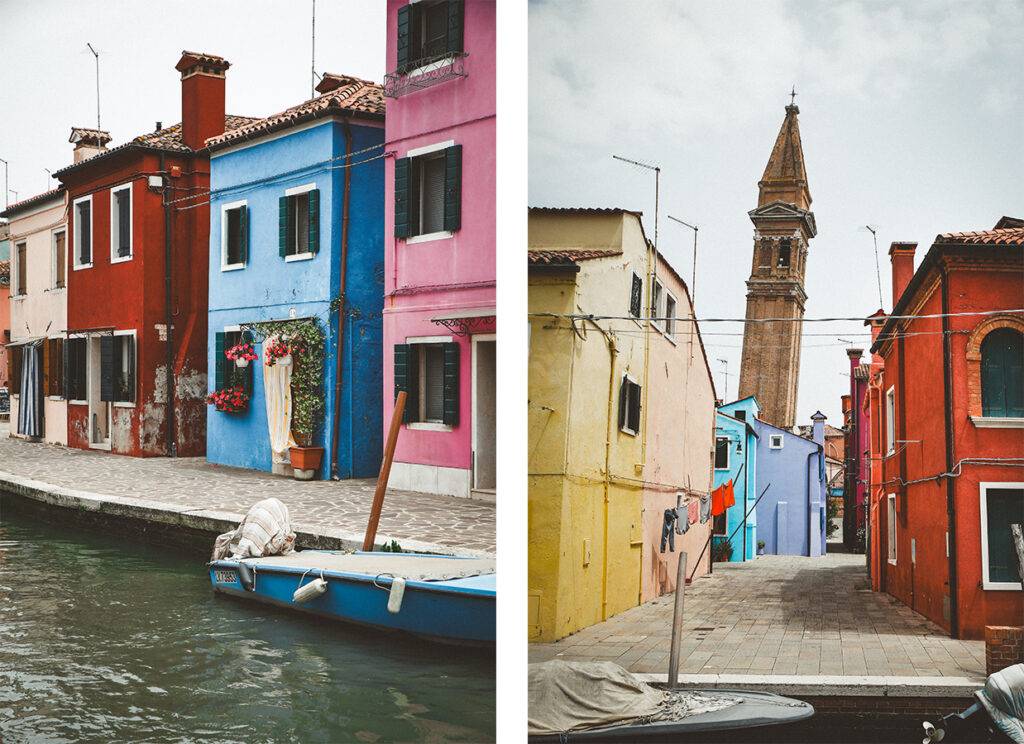 comment aller à burano