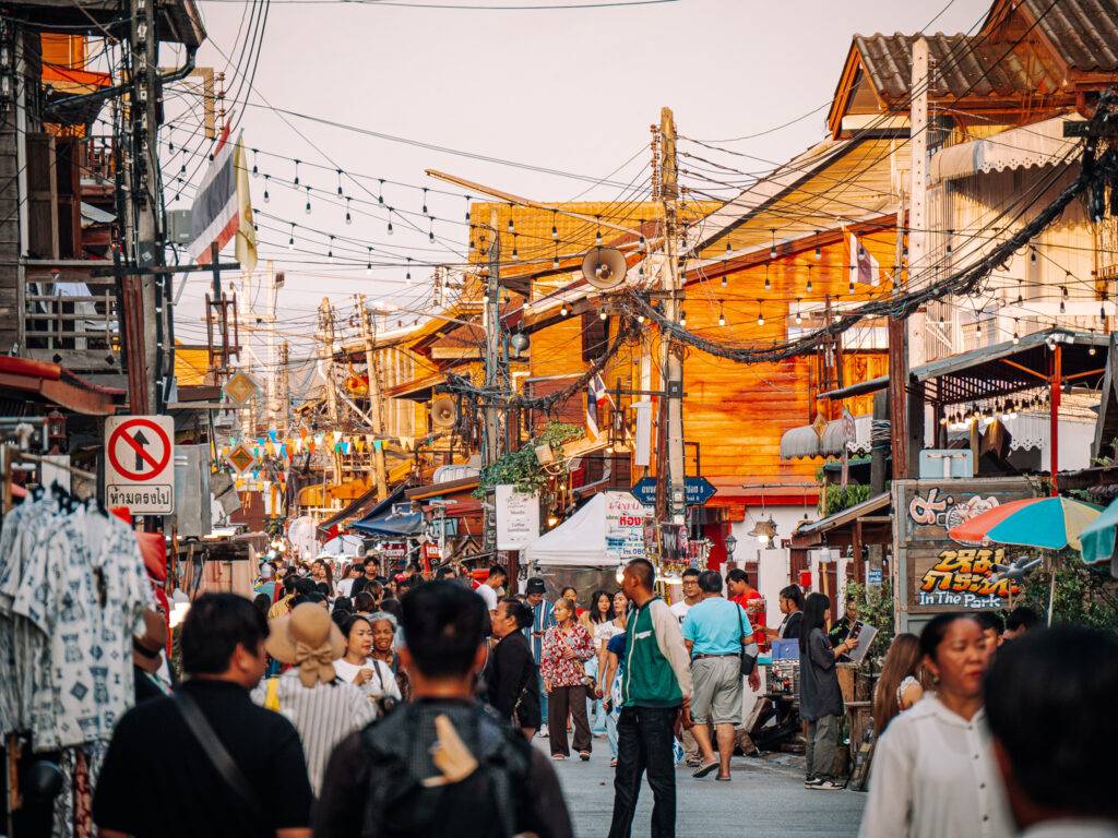 night market Chiang khan