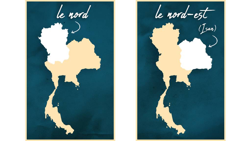 itinéraire nord de la Thaïlande 